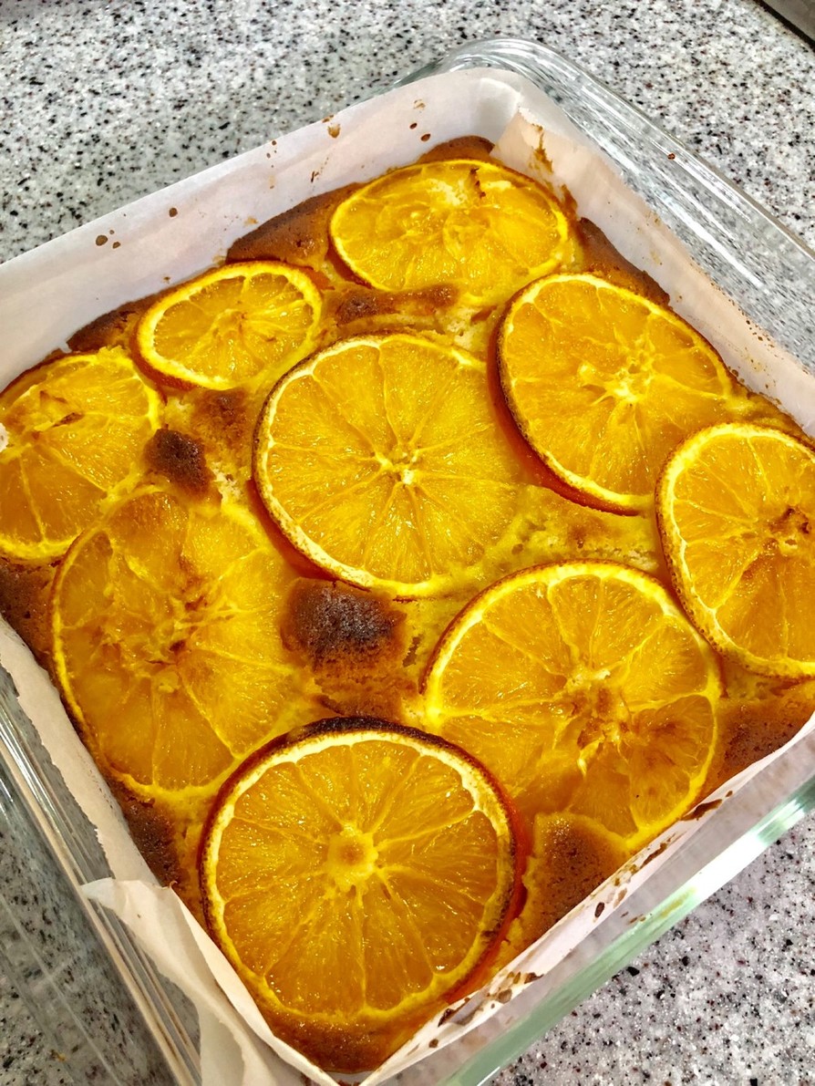 オレンジケーキ☆しっとりケーキ基本☆の画像