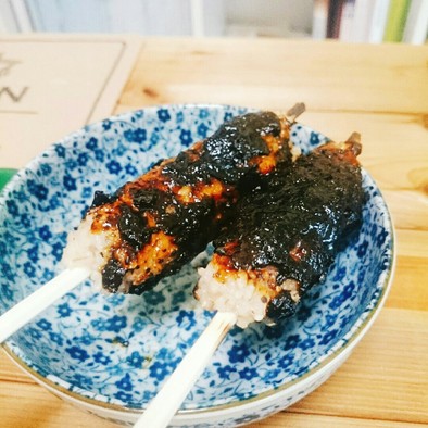 海苔の佃煮×味噌だれの五平餅の写真