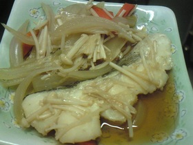 タラと野菜のさっと煮