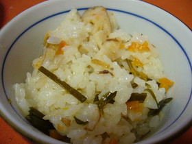 残り物おでんで炊き込みご飯