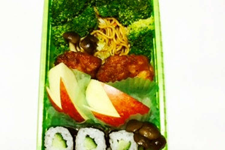 塾弁 扇状地やきそば弁当 レシピ 作り方 By 塩むすびの学べる塾弁 クックパッド