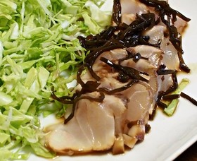 イシナギの塩昆布〆