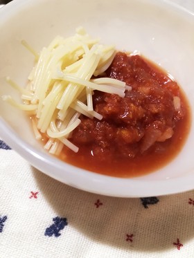 トマトソースパスタ(離乳食8ヶ月)