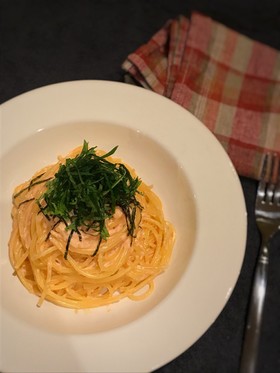 【お店の味!】簡単!たらこクリームパスタ