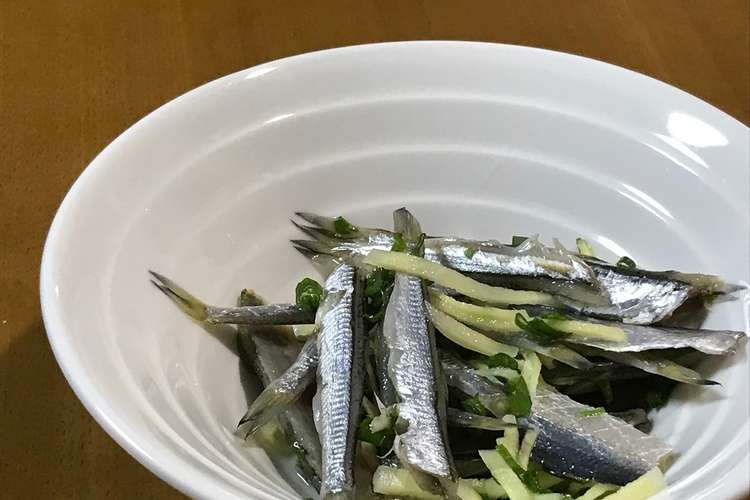 カタクチイワシの一夜干し酢漬け レシピ 作り方 By 釣るんじゃけぇ クックパッド 簡単おいしいみんなのレシピが378万品