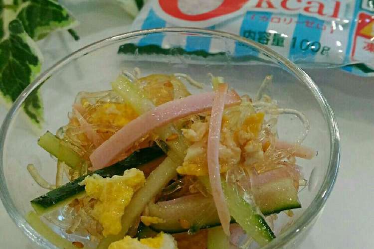 すぐ出来る 海藻麺でプチプチ春雨サラダ風 レシピ 作り方 By Mari クックパッド 簡単おいしいみんなのレシピが365万品