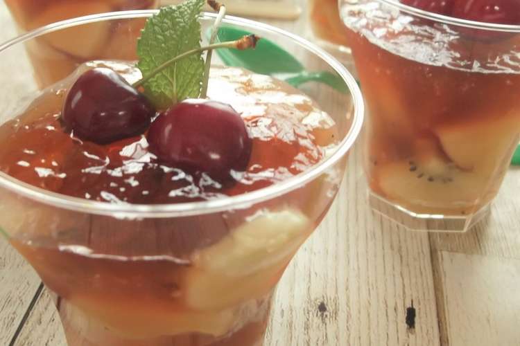 クラッシュティー フルーツポンチ レシピ 作り方 By まんまるらあて クックパッド 簡単おいしいみんなのレシピが353万品