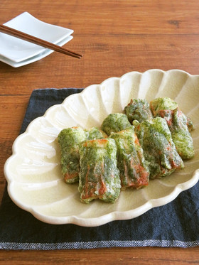 簡単☆お弁当に♪ちくわの磯辺揚げ