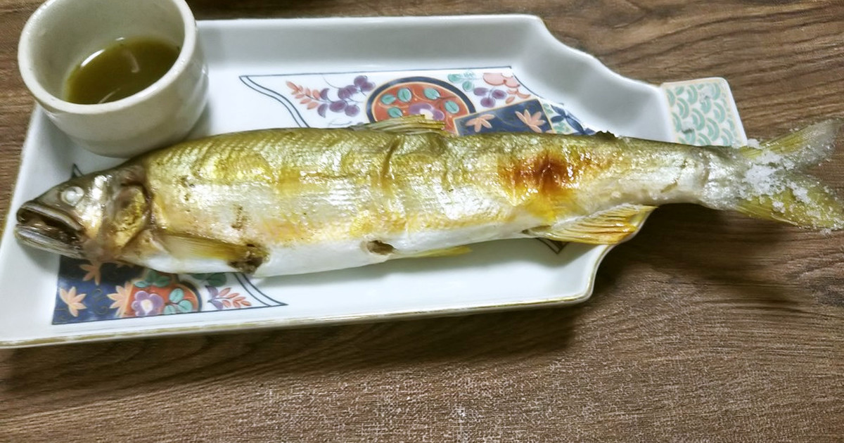 鮎の塩焼き抹茶で蓼酢風 レシピ 作り方 By たーぼのはは クックパッド 簡単おいしいみんなのレシピが351万品