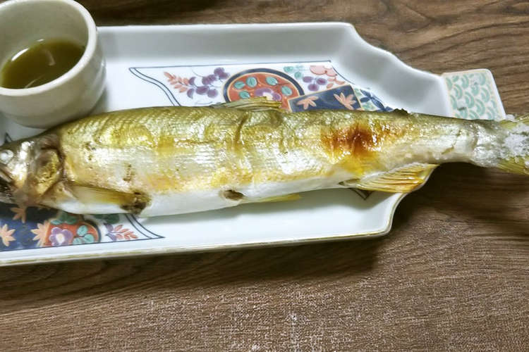 鮎の塩焼き抹茶で蓼酢風 レシピ 作り方 By たーぼのはは クックパッド 簡単おいしいみんなのレシピが357万品