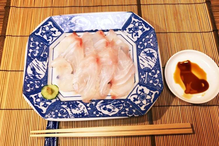 鯛のお刺身 お刺身の下ごしらえ レシピ 作り方 By ひじきピザ クックパッド 簡単おいしいみんなのレシピが354万品