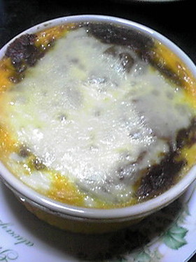 余ったカレーで焼きチーズカレー
