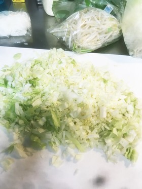 夏バテ知らずキャベツの芯で簡単メニュー