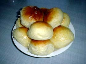 簡単手作りバターロール