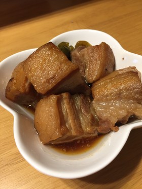 豚角煮 電気圧力鍋 で簡単 汁はご飯に♪