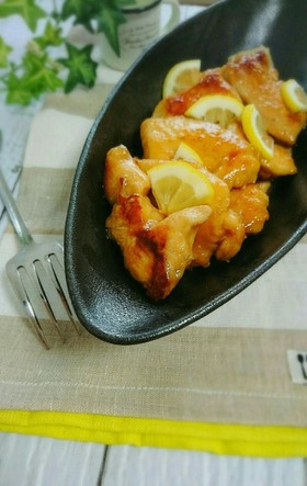 絶品!♡鶏むね肉のレモン南蛮漬け