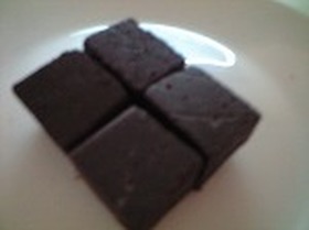 超ビターな生チョコ