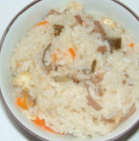 和風炊き込みご飯