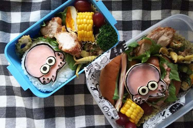 スプラトゥーン 簡単キャラ弁 タコ レシピ 作り方 By いちたママ クックパッド 簡単おいしいみんなのレシピが356万品