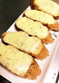 簡単チーズトースト