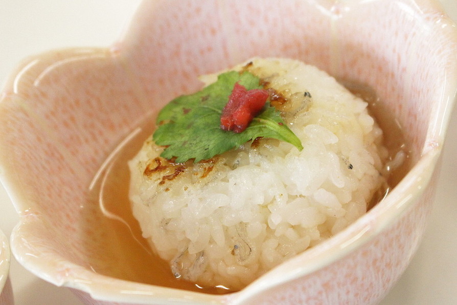 糸島真鯛だしスープ焼きおにぎり茶漬けの画像