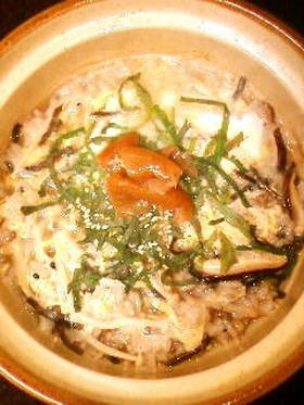 梅と昆布のさっぱりおじや