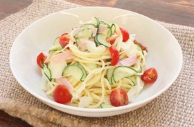 さっぱり美味しい♪スパゲティサラダ