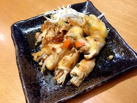 鶏胸肉de野菜巻き 照り焼きチーズがけ