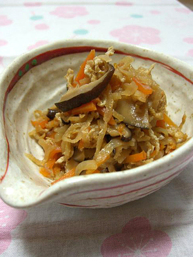我が家の定番!切り干し大根の煮物