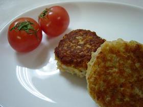 根菜たっぷり☆鶏ムネ肉のさっぱりバーグ