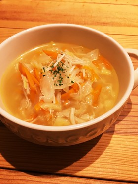 野菜を食べる☆蒸し野菜スープ