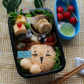 マステde超簡単❤️家康くんキャラ弁