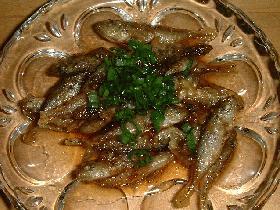 豆あじの南蛮漬け