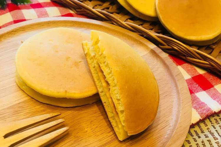 もっちりパンケーキサンド レシピ 作り方 By Nahomicook クックパッド