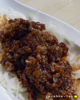 黒酢たれで甘酸っぱく絡めた豚の唐揚げ❤