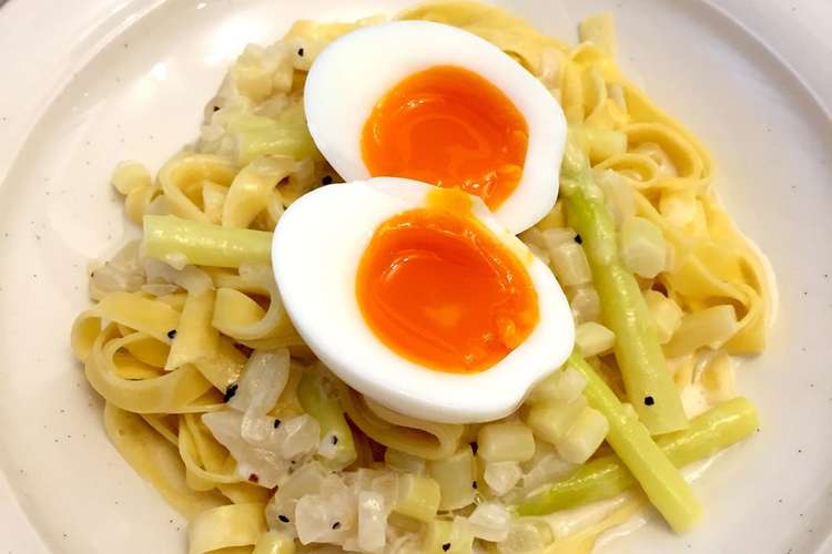 生パスタ フェトチーネのクリームソース レシピ 作り方 By Harel クックパッド