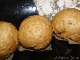 赤味噌まんじゅう☆山芋粉入り小麦粉饅頭