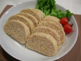 簡単スピーディー☆鶏ひき肉のミートローフ