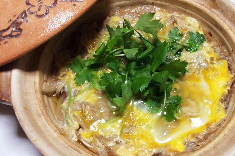 豚肉の柳川鍋風 粉山椒をかけて レシピ 作り方 By お料理ニャロメ クックパッド