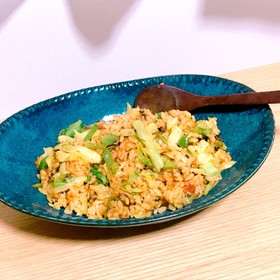 野菜たっぷりスパイスカレーピラフ