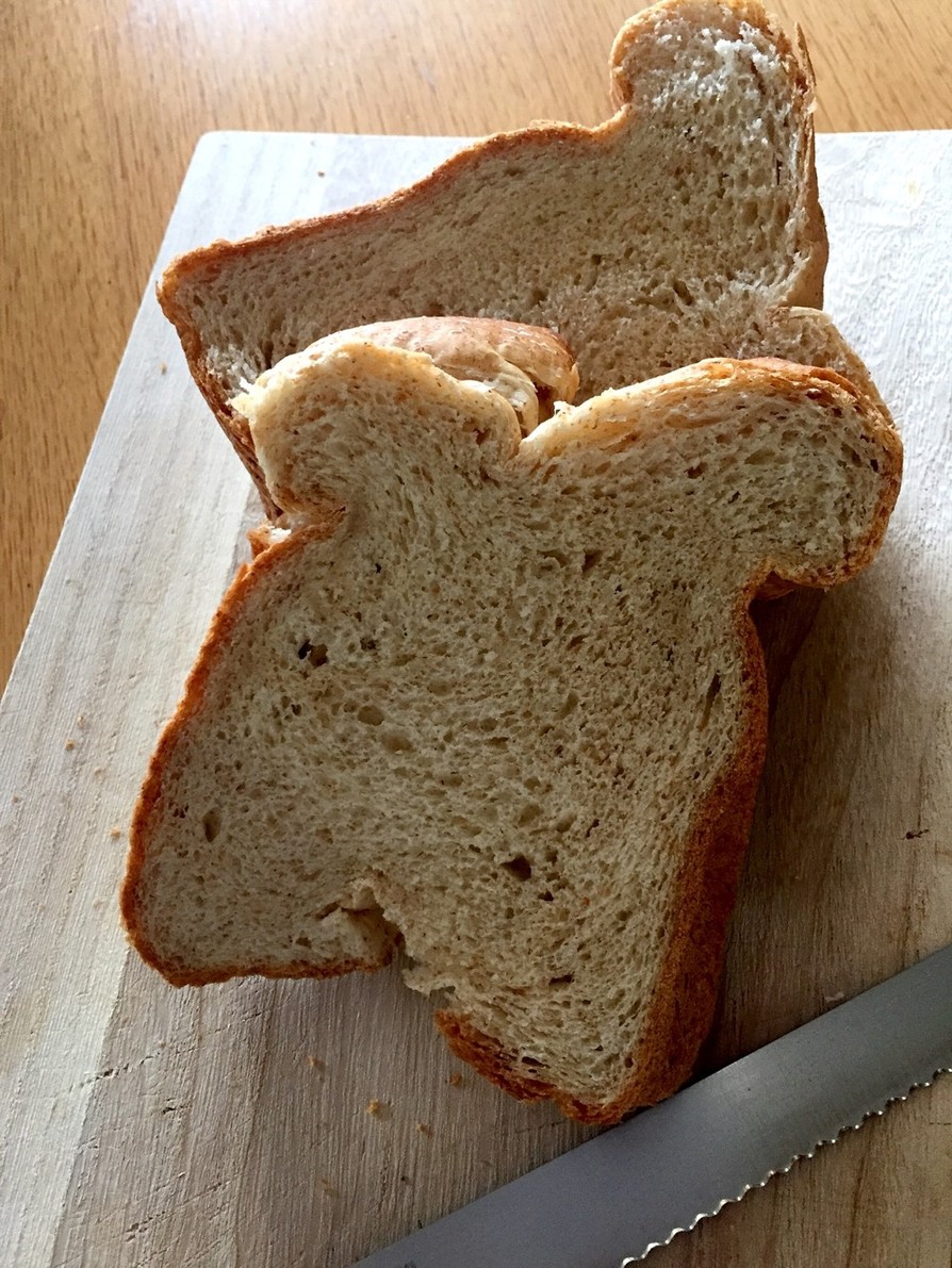 ふすま食パン［パン焼き器篇］の画像
