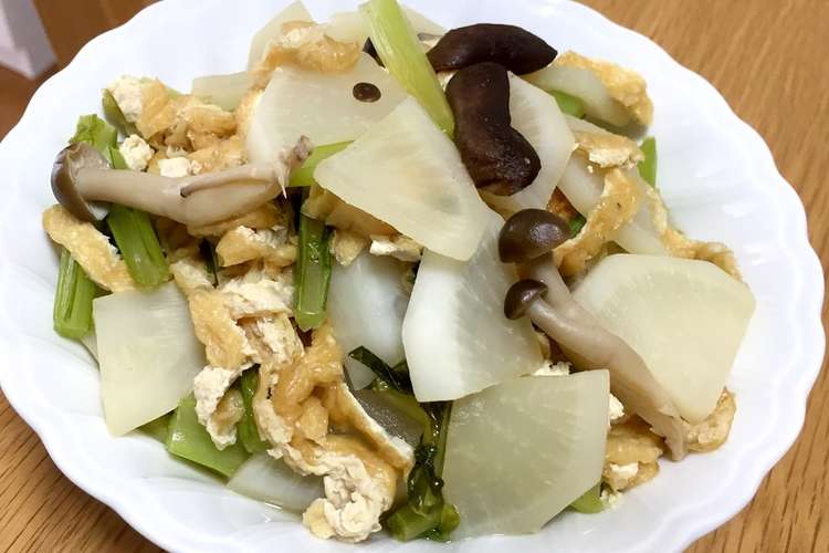 簡単副菜 かぶの葉の煮浸し レシピ 作り方 By 料理ニガテ系女子 クックパッド 簡単おいしいみんなのレシピが352万品