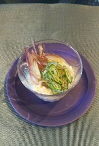 タラコ&絹ごし豆腐のカップサラダ