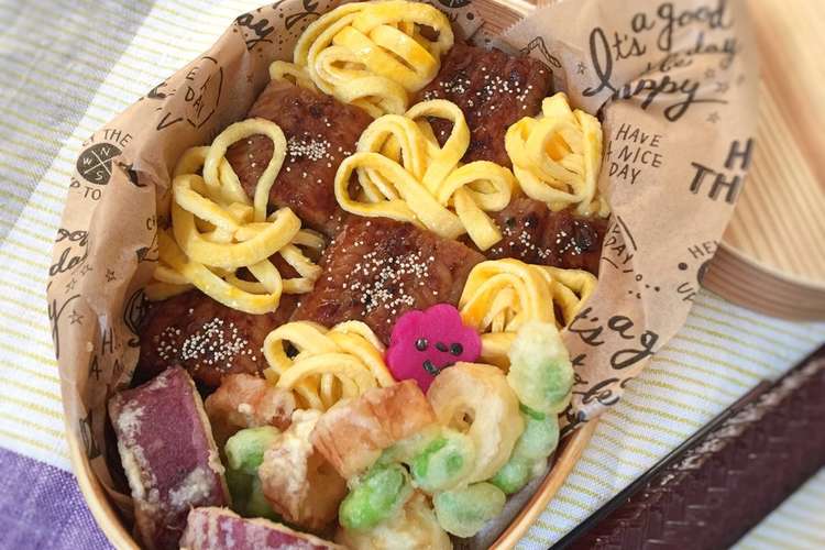 うなぎ 錦糸卵 可愛い 鰻弁当 レシピ 作り方 By Yokkoiro クックパッド 簡単おいしいみんなのレシピが354万品
