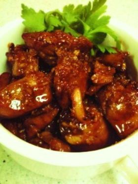滋味!鶏のレバー煮