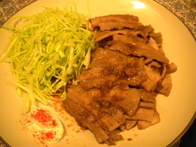 豚の生姜焼き☆マヨ一味☆