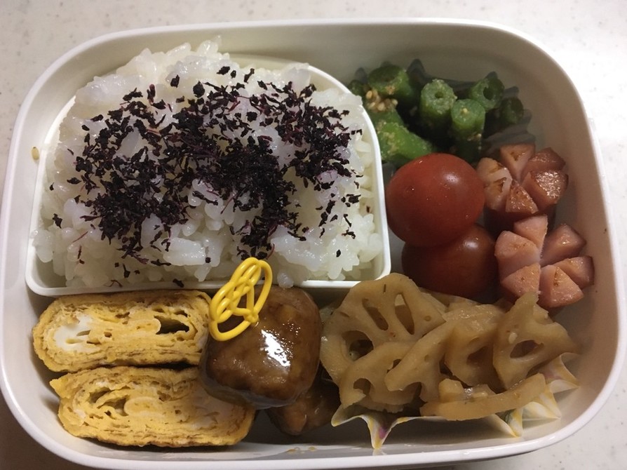 高校生お弁当(2018.6.11)の画像