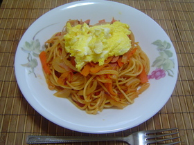 簡単ナポリタン