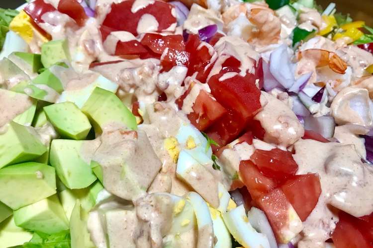 切るだけ 簡単おしゃれなコブサラダ レシピ 作り方 By クック37eeee クックパッド 簡単おいしいみんなのレシピが360万品