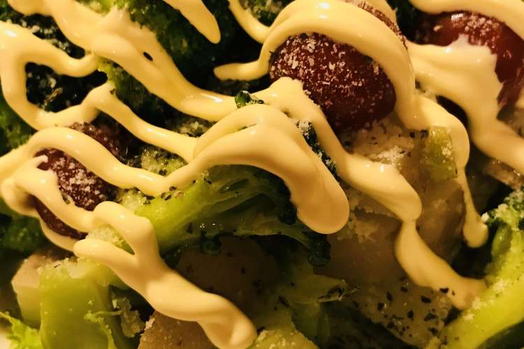 4品目 レタスにのせる塩ゆで温野菜サラダ レシピ 作り方 By Bistromiti クックパッド